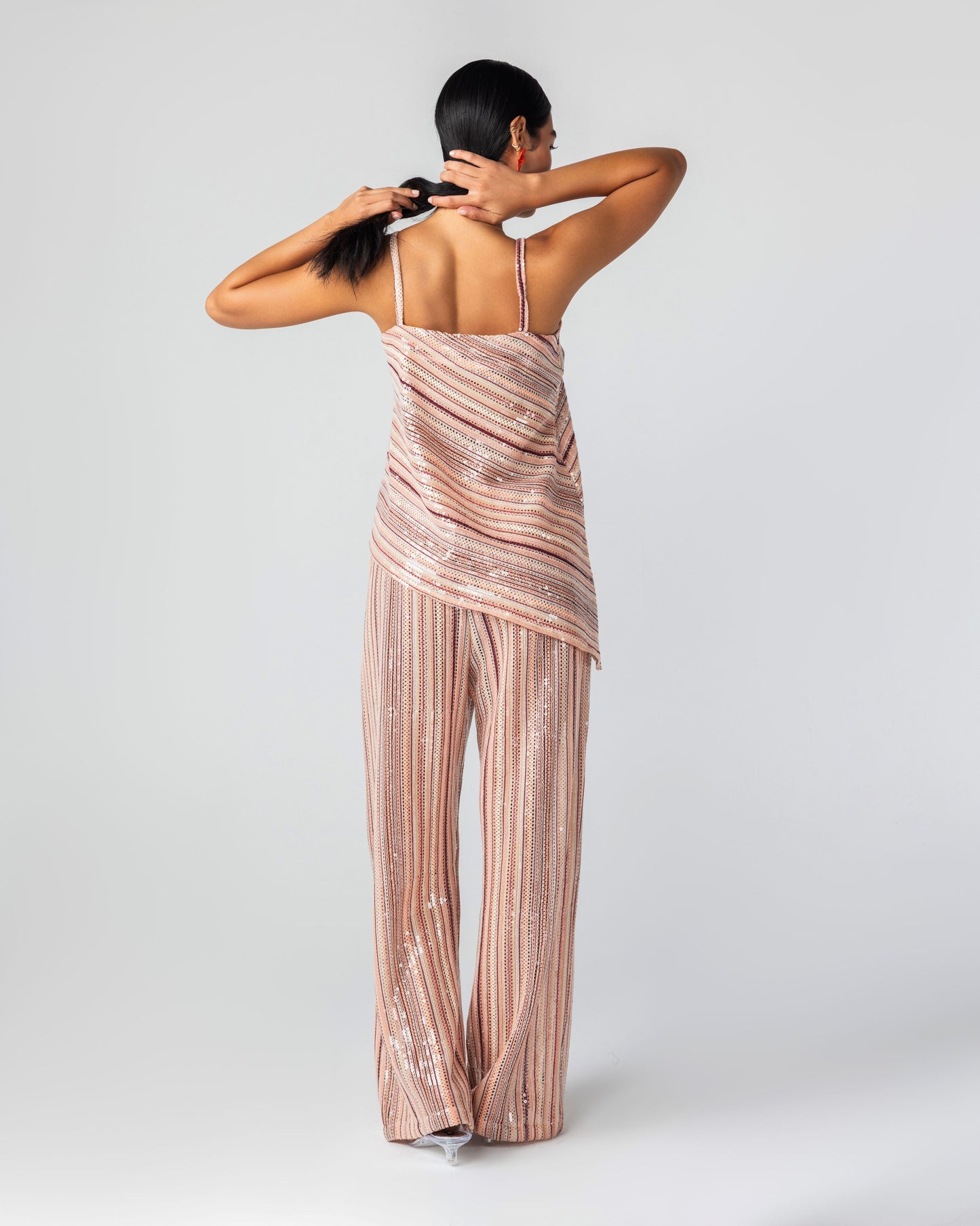 IRMA - Asymmetric sequin Top