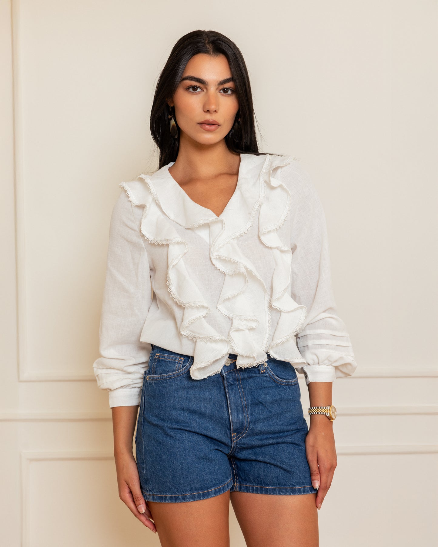 JULIETTA - Ruffled Blouse