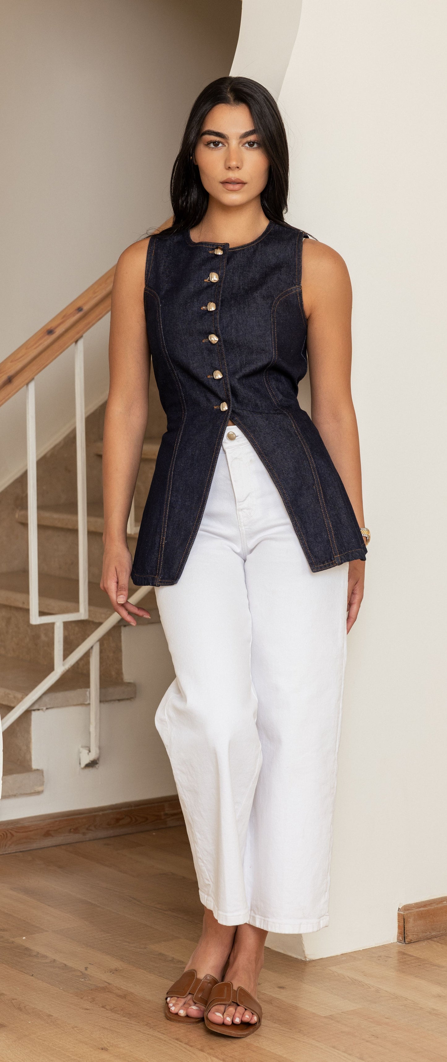 LIA - Raw Denim Vest