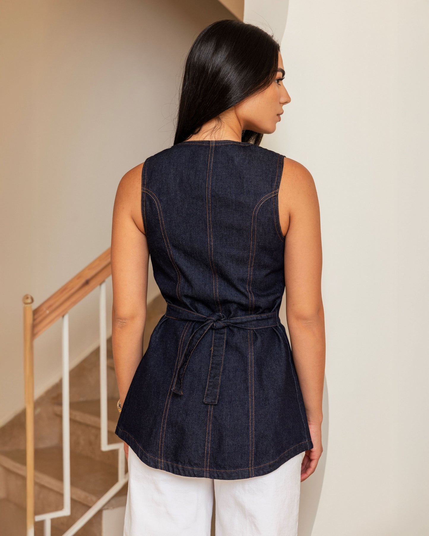 LIA - Raw Denim Vest