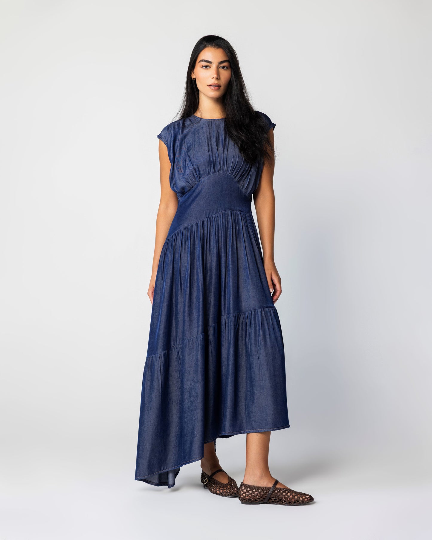 OPHILIA - Dress (Dark Denim)