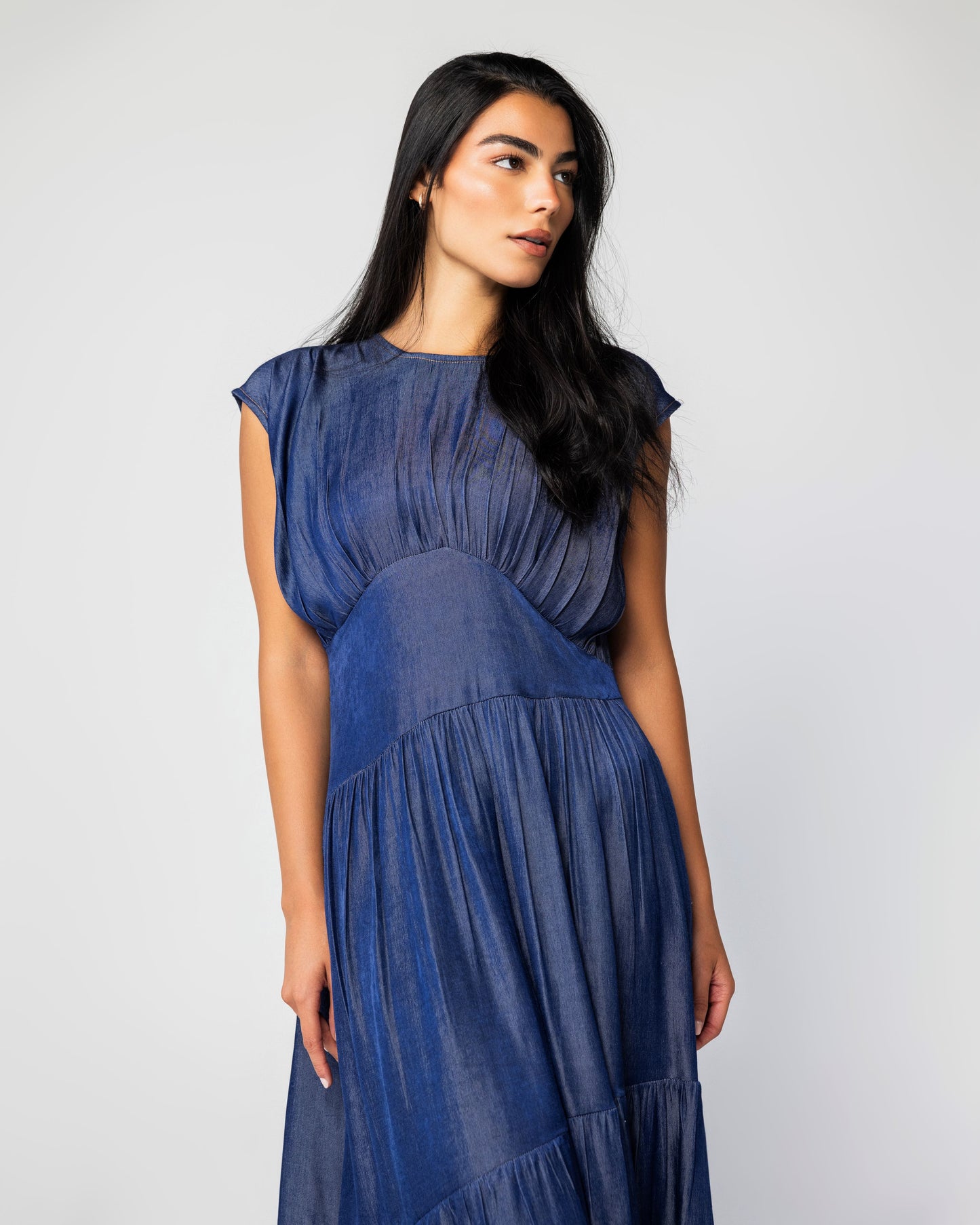 OPHILIA - Dress (Dark Denim)