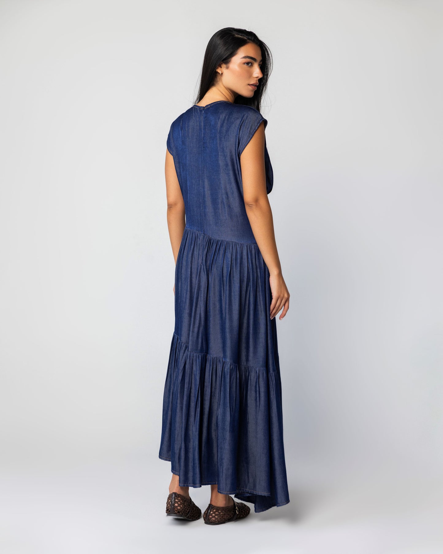 OPHILIA - Dress (Dark Denim)