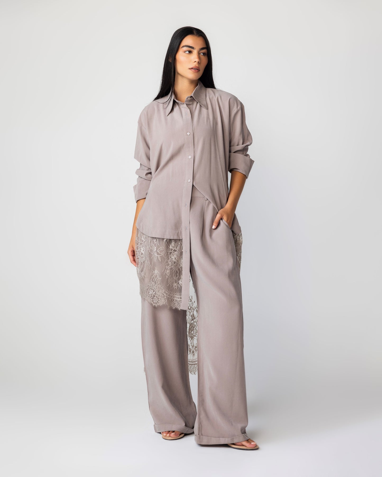 LAVINA - Pants (Grey)