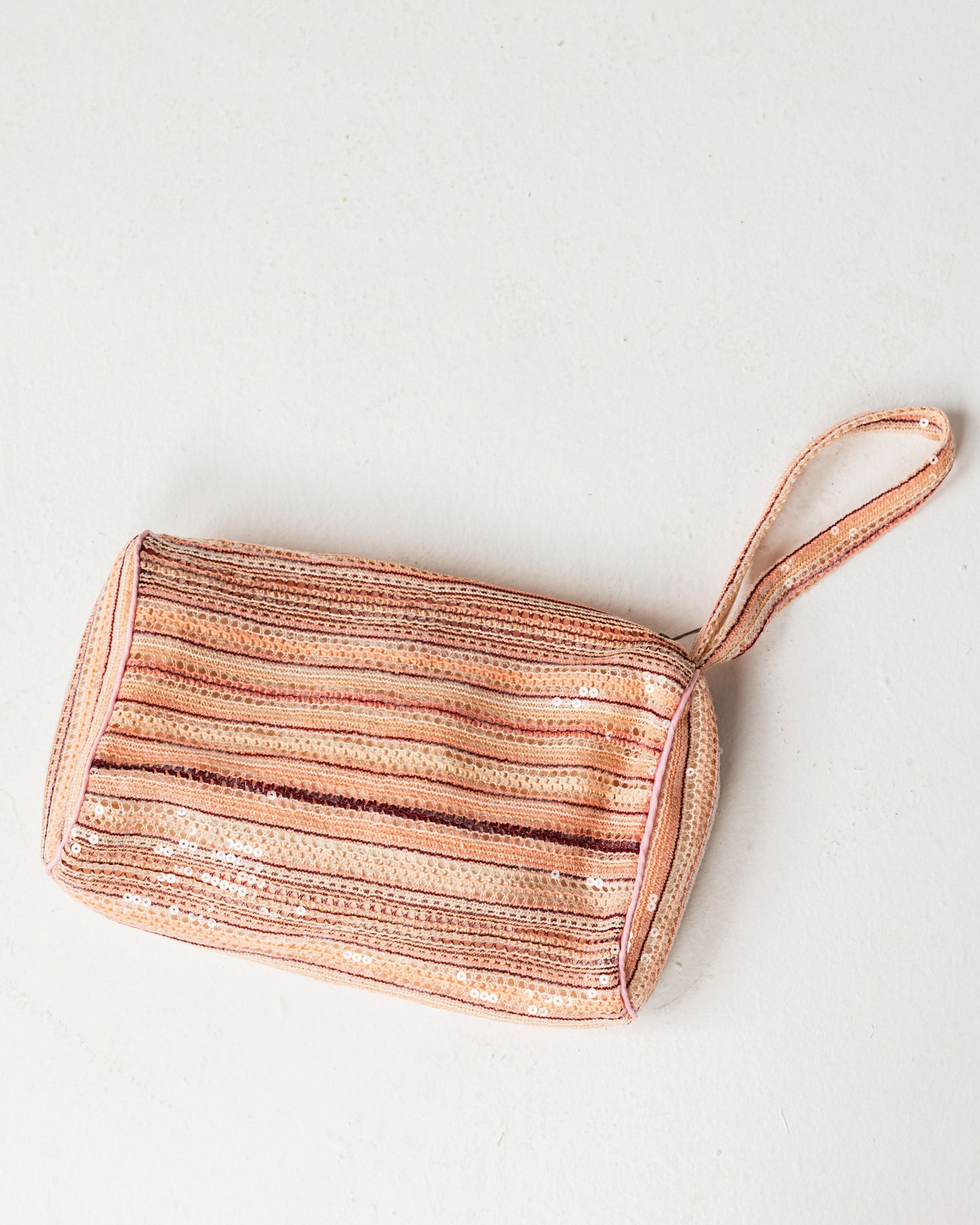 JOYA - Crochet sequin pouch