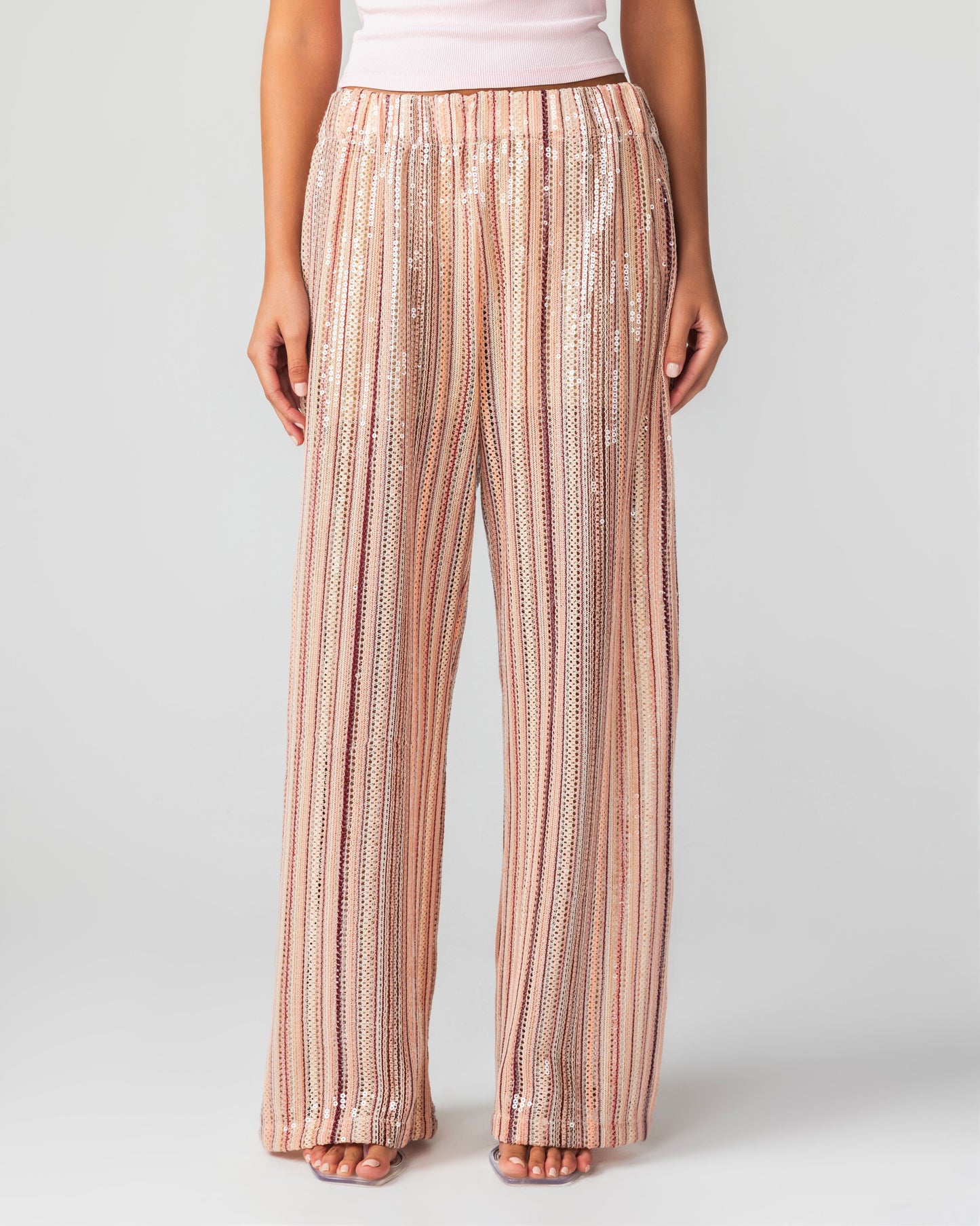 ILIO - Crochet Sequin Pants
