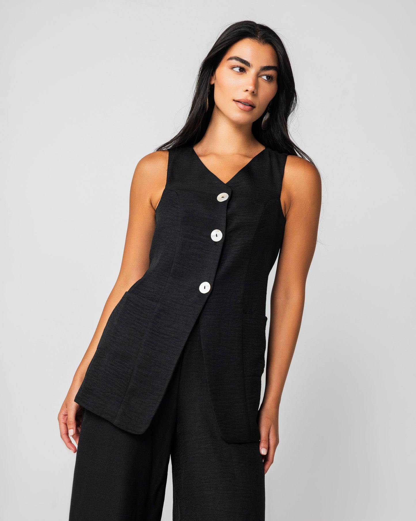 EMILY - Vest ( Black)