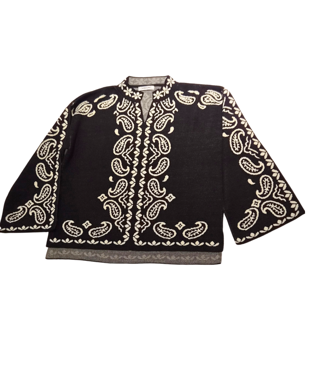 BOTEH - Knitted Jacquard Set (Black)