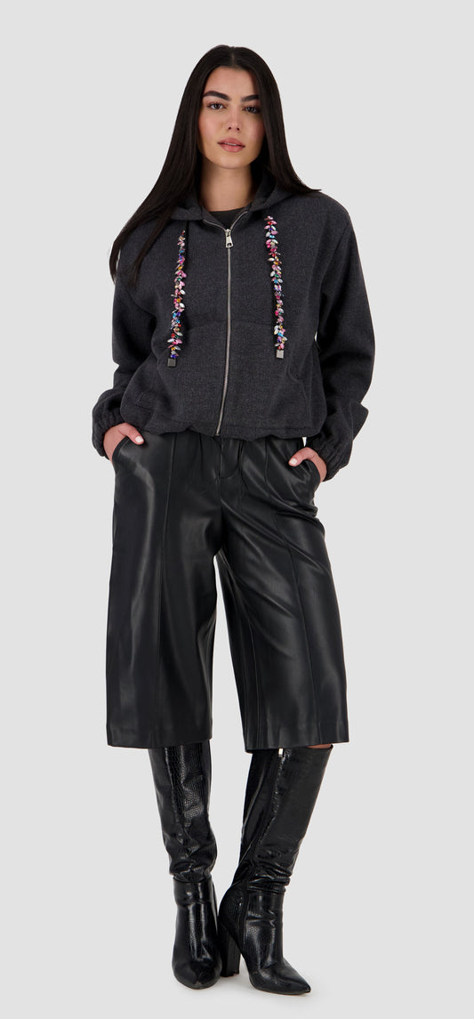 MAYA - Embellished Hoodie