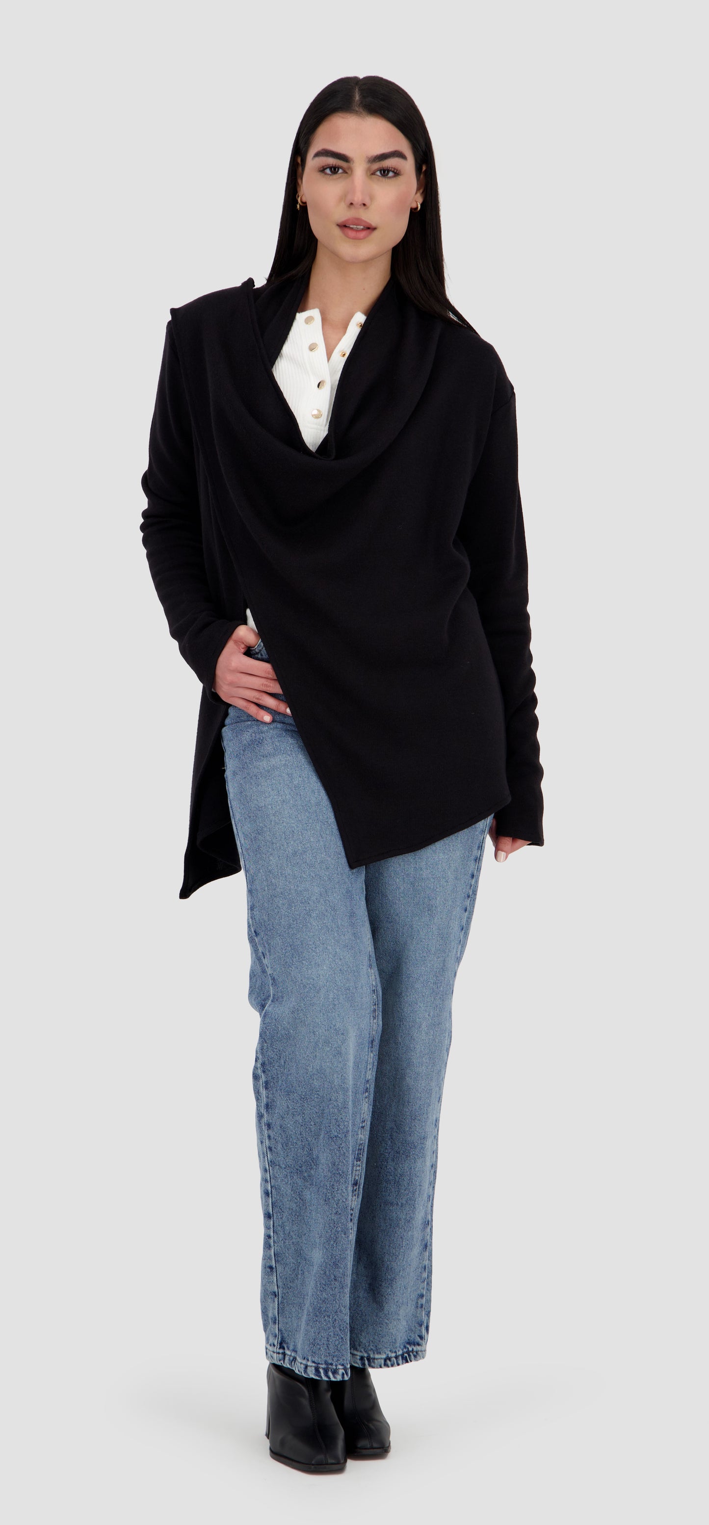 CAMIE - Asymmetric Cardigan