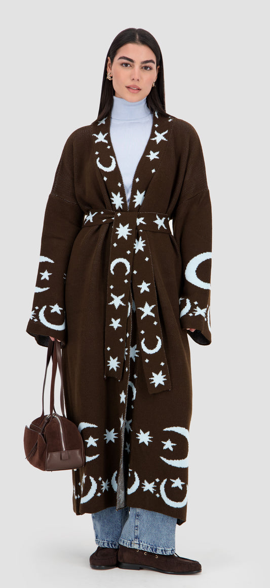 HILAL - Jacquard Cardigan